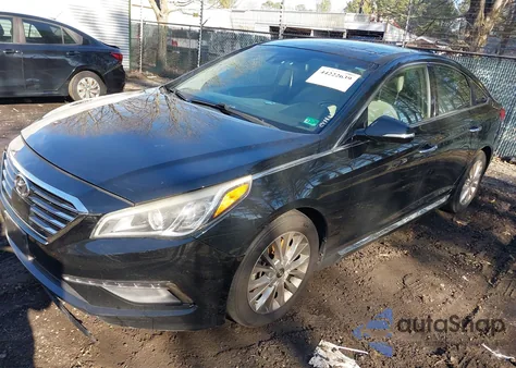 2015 Hyundai Sonata Limited from USA, damaged, VIN 5NPE34AF0FH079950
